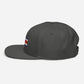 Gorra bordada con bandera de Costa Rica, snapback hat with Costa Rican Flag