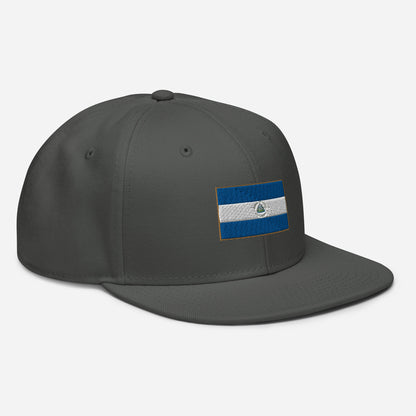 Crowned Nicaragua — Embroidered Flag Hat