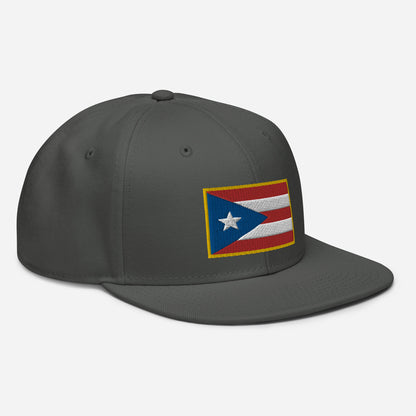 Crowned Puerto Rico — Embroidered Flag Hat