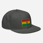 Gorra de Bolibia, Gorra Plana bordada con Bandera de Bolibia, snapback hat with bolivian flag