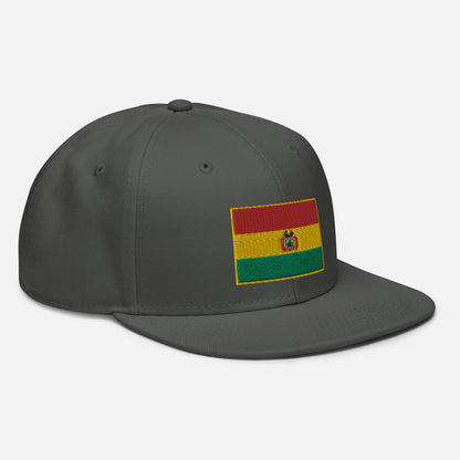 Crowned Bolivia — Embroidered Flag Hat