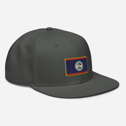 Crowned Belize — Embroidered Flag Hat