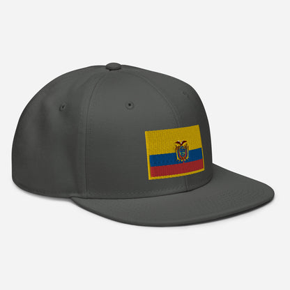 Crowned Ecuador — Embroidered Flag Hat
