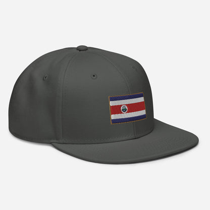Crowned Costa Rica — Embroidered Flag Hat