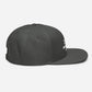 Snapback hat with with Custom Logo, Flat brim cap with your own logo, customizable hat