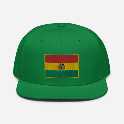 Crowned Bolivia — Embroidered Flag Hat