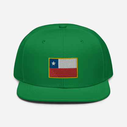 Crowned Chile — Embroidered Flag Hat