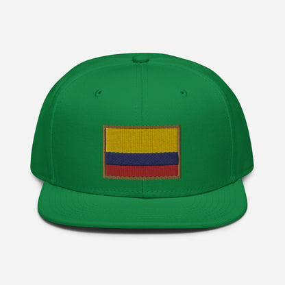 Crowned Colombia — Embroidered Flag Hat