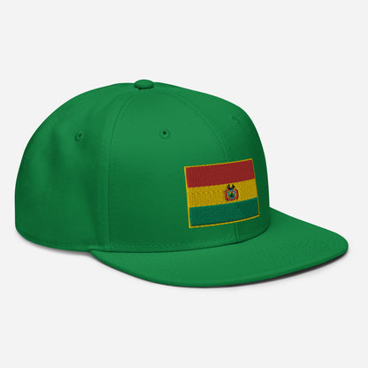 Crowned Bolivia — Embroidered Flag Hat