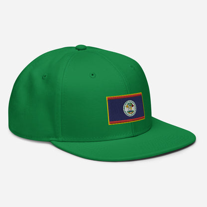 Crowned Belize — Embroidered Flag Hat