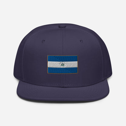 Crowned Nicaragua — Embroidered Flag Hat