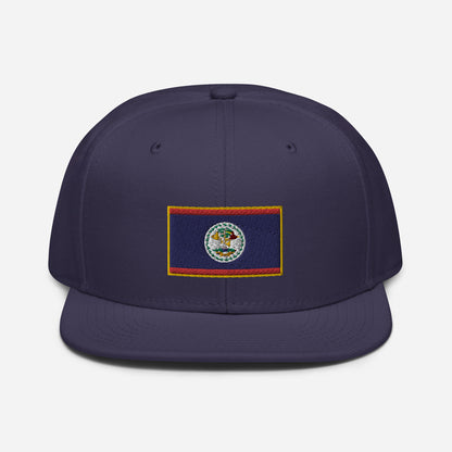 Crowned Belize — Embroidered Flag Hat