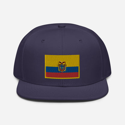Crowned Ecuador — Embroidered Flag Hat