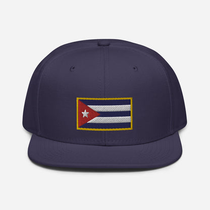 Crowned Cuba — Embroidered Flag Hat