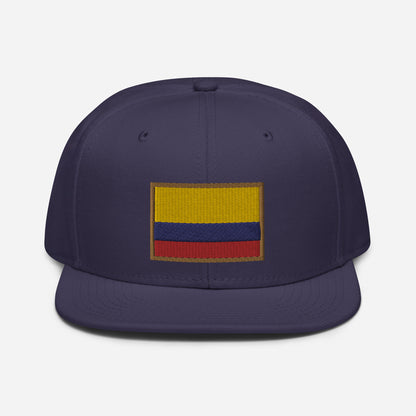 Crowned Colombia — Embroidered Flag Hat
