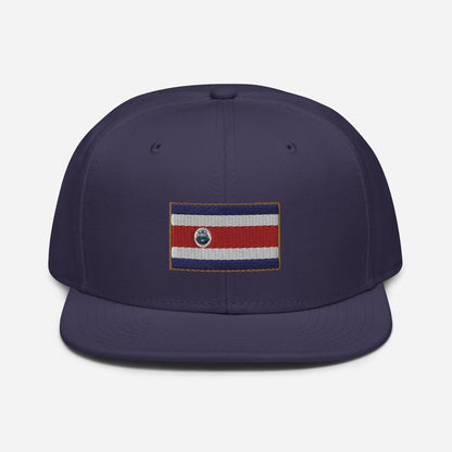 Crowned Costa Rica — Embroidered Flag Hat