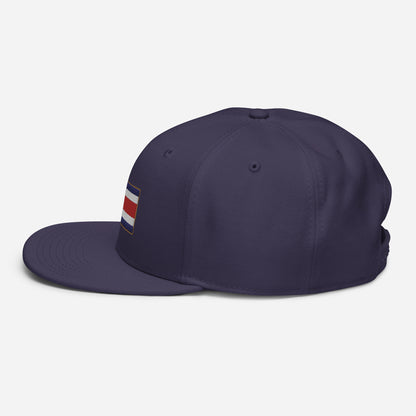 Crowned Costa Rica — Embroidered Flag Hat