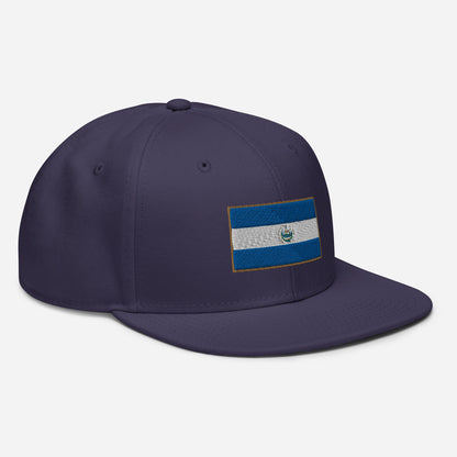 Crowned El Salvador — Embroidered Flag Hat