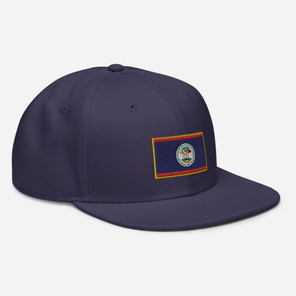 Crowned Belize — Embroidered Flag Hat