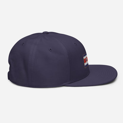Crowned Costa Rica — Embroidered Flag Hat