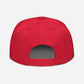 Gorra plana bordada con bandera de Ecuador, snapback with Ecuadorian Flag