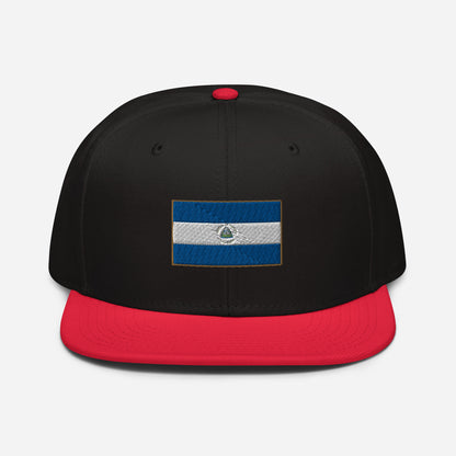 Crowned Nicaragua — Embroidered Flag Hat