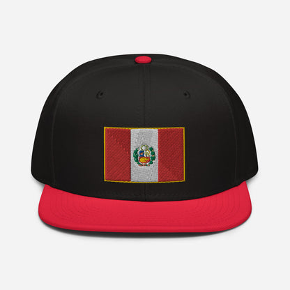 Crowned Peru — Embroidered Flag Hat