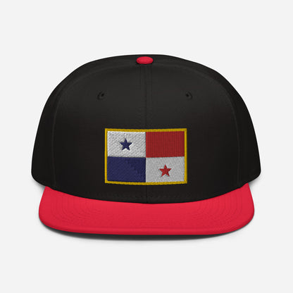 Crowned Panamá — Embroidered Flag Hat