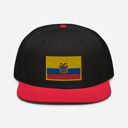Crowned Ecuador — Embroidered Flag Hat