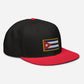 Gorra Plana bordada con Bandera de Cuba, snapback hat with Cuban flag