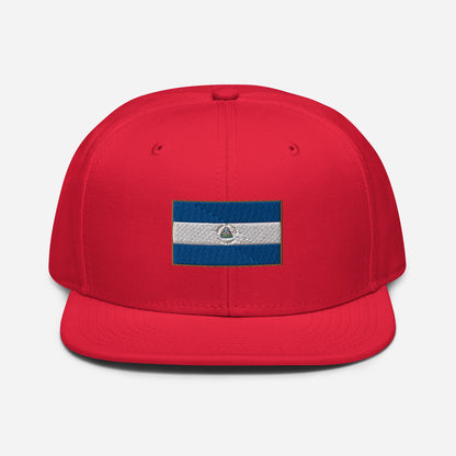 Crowned Nicaragua — Embroidered Flag Hat