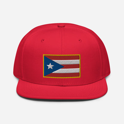 Crowned Puerto Rico — Embroidered Flag Hat
