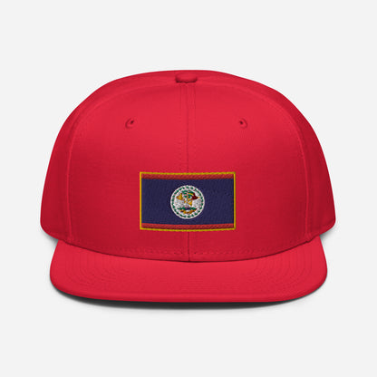 Crowned Belize — Embroidered Flag Hat