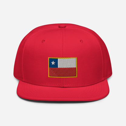 Crowned Chile — Embroidered Flag Hat