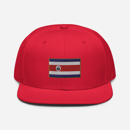 Crowned Costa Rica — Embroidered Flag Hat