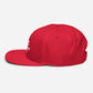 Snapback hat with with Custom Logo, Flat brim cap with your own logo, customizable hat