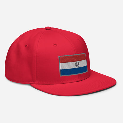 Crowned Paraguay — Embroidered Flag Hat
