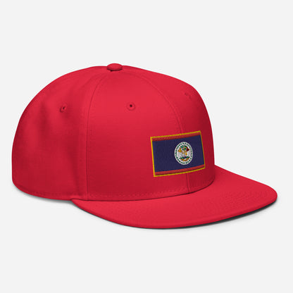 Crowned Belize — Embroidered Flag Hat