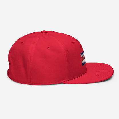 Crowned Costa Rica — Embroidered Flag Hat