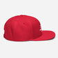 Snapback hat with with Custom Logo, Flat brim cap with your own logo, customizable hat