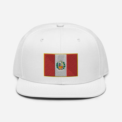Crowned Peru — Embroidered Flag Hat