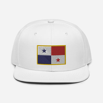Crowned Panamá — Embroidered Flag Hat