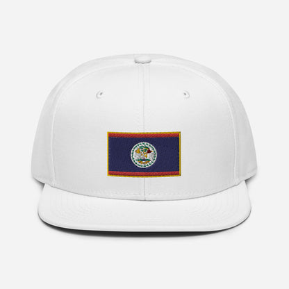 Crowned Belize — Embroidered Flag Hat