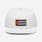 Gorra Plana bordada con Bandera de Cuba, snapback hat with Cuban flag