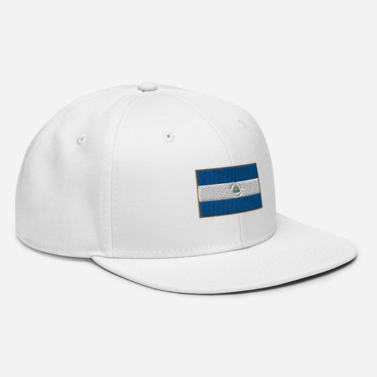 Crowned Nicaragua — Embroidered Flag Hat