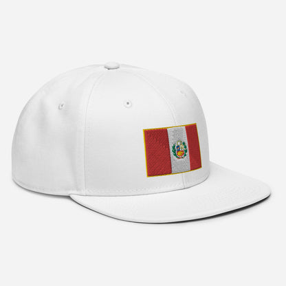 Crowned Peru — Embroidered Flag Hat