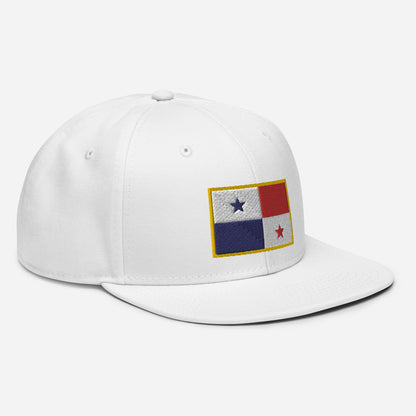 Crowned Panamá — Embroidered Flag Hat