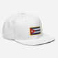 Gorra Plana bordada con Bandera de Cuba, snapback hat with Cuban flag