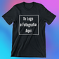 Camisa Manga Larga personalizable con fotografia o logo, Custom long sleeve shirt Ultra Cotton Long Sleeve Tee