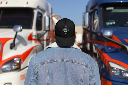 The New El Salvador crown embroidered hat, El Salvador Star sigil, Trucker style hat